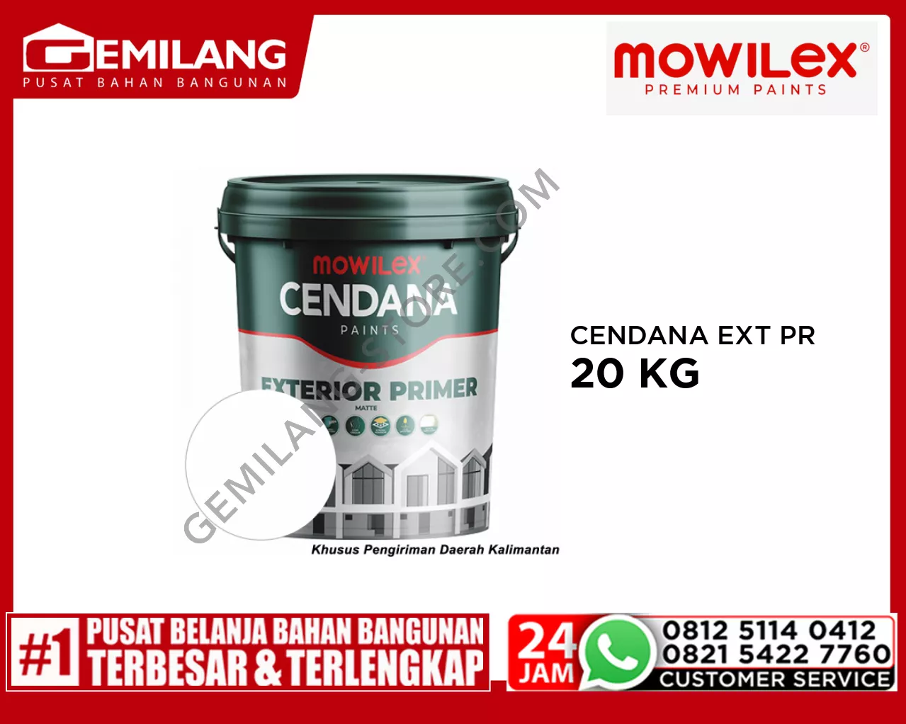 MOWILEX CENDANA EXTERIOR PRIMER 25kg