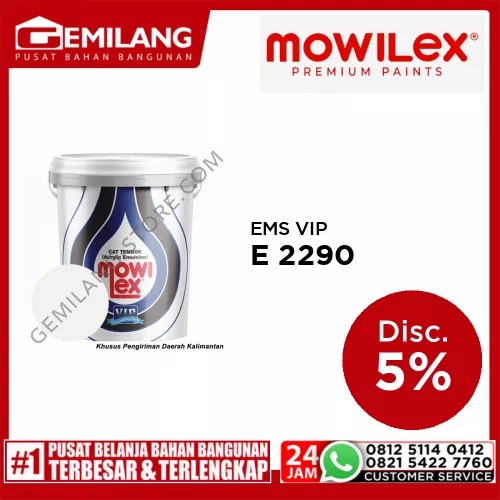 MOWILEX EMS VIP E 2290 BRILLIANT WHITE 20ltr