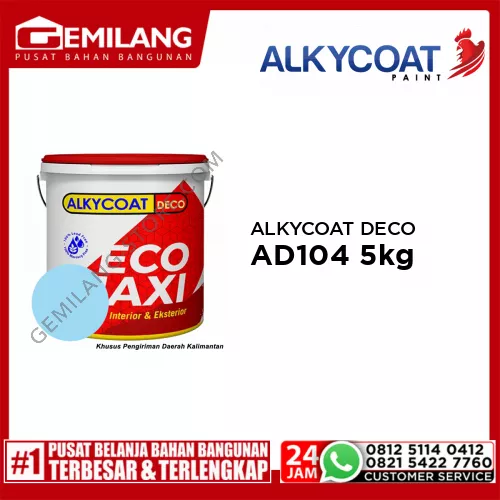 NEO ALKYCOAT DECO AD104 ALLURE BLUE 5kg
