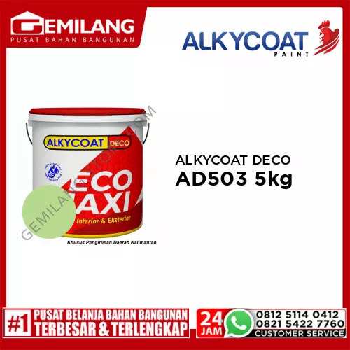 NEO ALKYCOAT DECO AD503 GREEN CRUSH 5kg