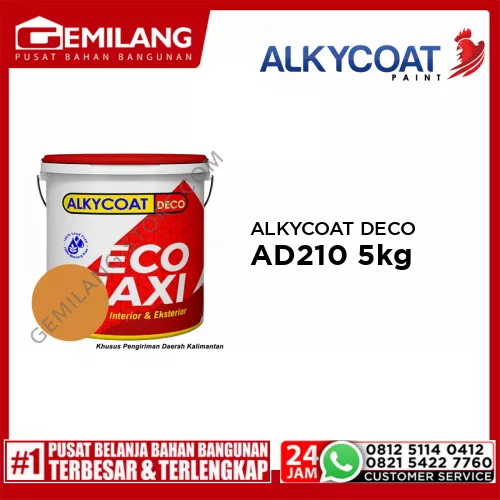 NEO ALKYCOAT DECO AD210 ORANGE SHAKE 5kg