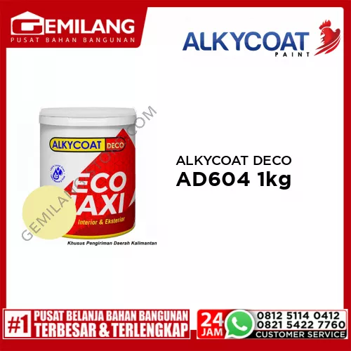 NEO ALKYCOAT DECO AD604 MILL CREAM 1kg