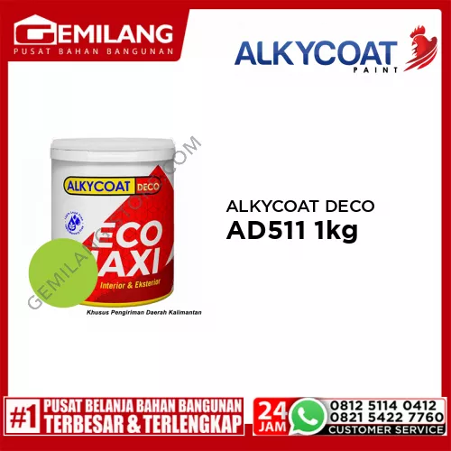 NEO ALKYCOAT DECO AD511 PEEL YELLOW 1kg