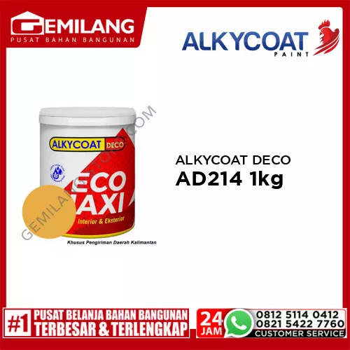 NEO ALKYCOAT DECO AD214 FROTHY ORANGE 1kg