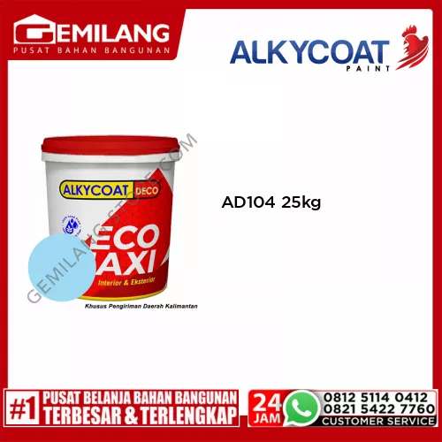 NEO ALKYCOAT DECO AD104 ALLURE BLUE 25kg