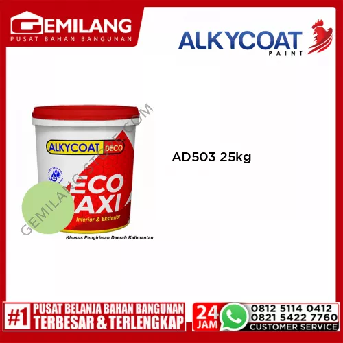 NEO ALKYCOAT DECO AD503 GREEN CRUSH 25kg