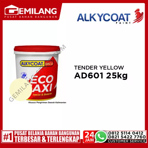 NEO ALKYCOAT DECO AD601 TENDER YELLOW 25kg