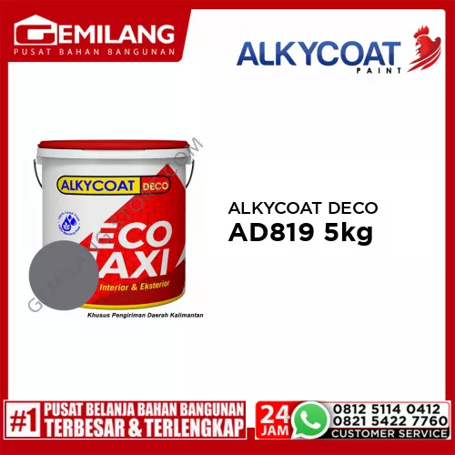 NEO ALKYCOAT DECO AD819 MERCURY GREY 5kg