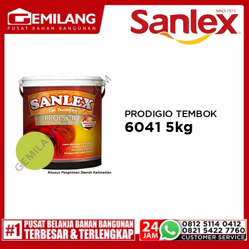 SANLEX PRODIGIO CAT TEMBOK 6041 SUMMER FIELD 5kg