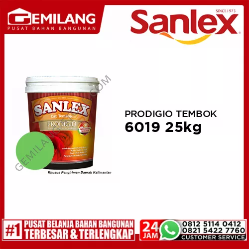 SANLEX PRODIGIO CAT TEMBOK 6019 SPRING VIGOR 25kg