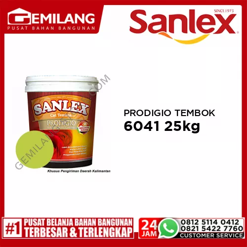 SANLEX PRODIGIO CAT TEMBOK 6041 SUMMER FIELD 25kg