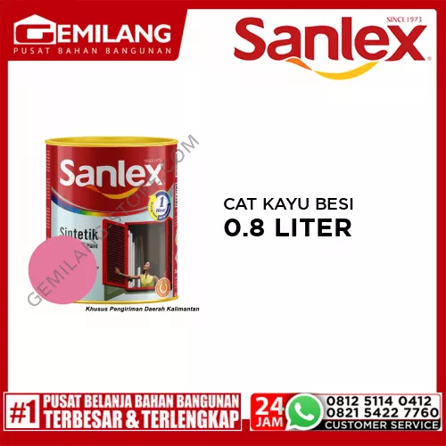 SANLEX PRODIGIO CAT K.BESI 6201 ROSE PINK 0.8ltr