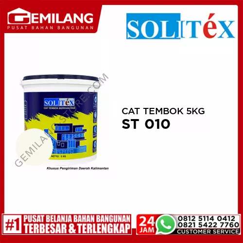 SOLITEX CAT TEMBOK 5KG PTH MARINE ST 010