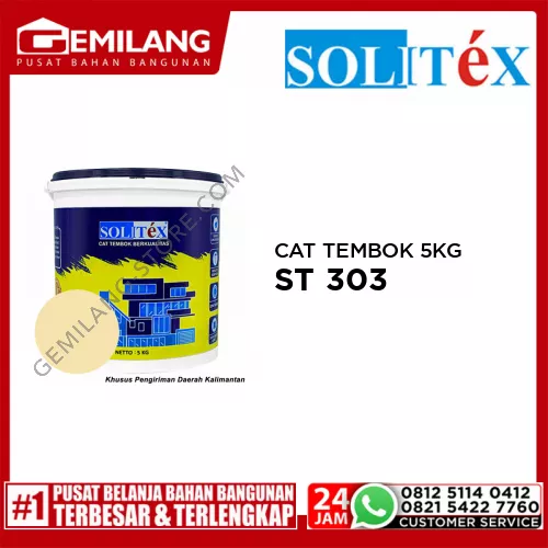 SOLITEX CAT TEMBOK 5KG KNG SAKA ST 303