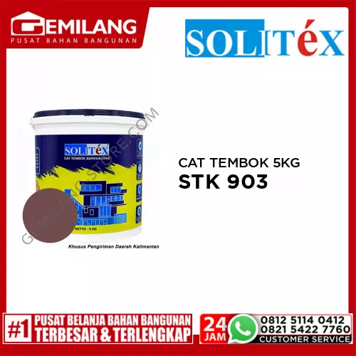 SOLITEX CAT TEMBOK 5KG ARJUNA STK 903