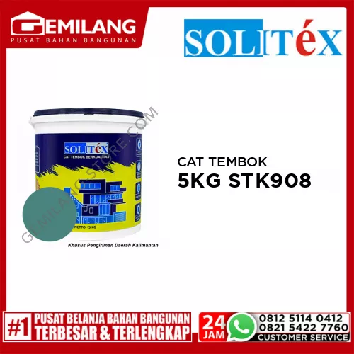 SOLITEX CAT TEMBOK 5KG AGRO STK 908