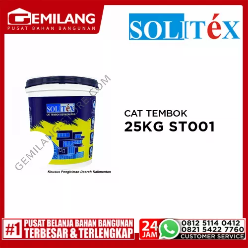 SOLITEX CAT TEMBOK 25KG PTH ST 001