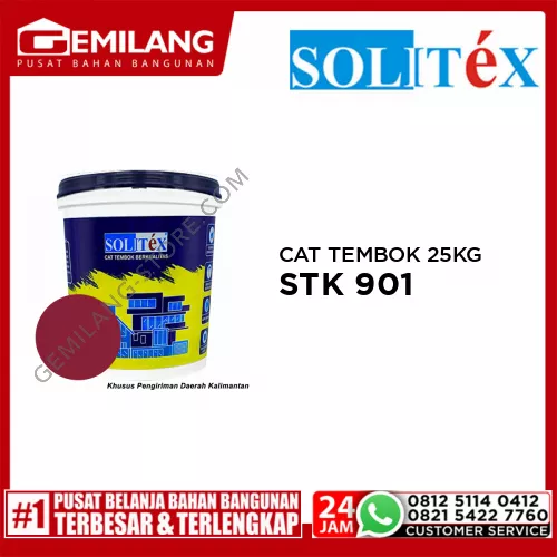SOLITEX CAT TEMBOK 25 KG NYATOH STK 901