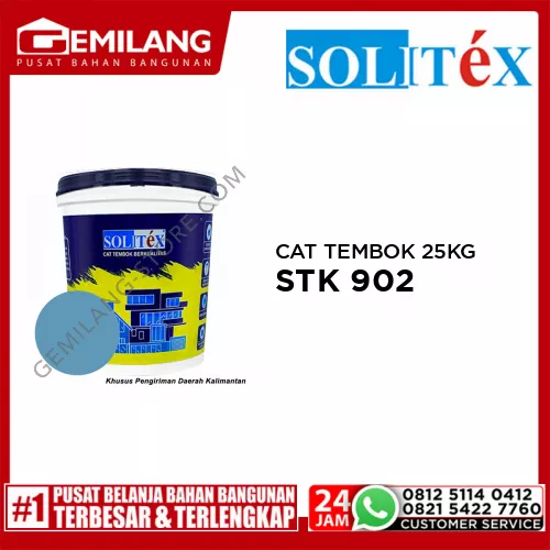 SOLITEX CAT TEMBOK 25 KG FLAMBOYAN STK 902