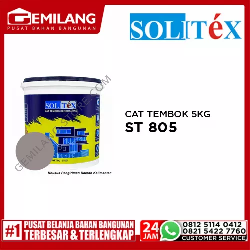 SOLITEX CAT TEMBOK 5KG DOPER ST 805