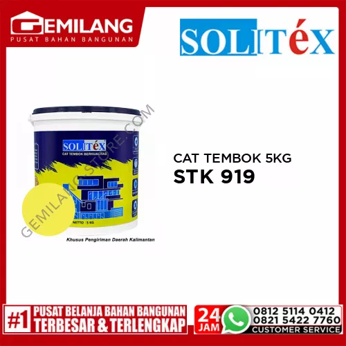 SOLITEX CAT TEMBOK 5KG CHENAFAH STK 919