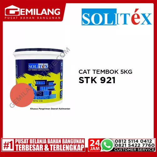 SOLITEX CAT TEMBOK 5KG MILIANA STK 921
