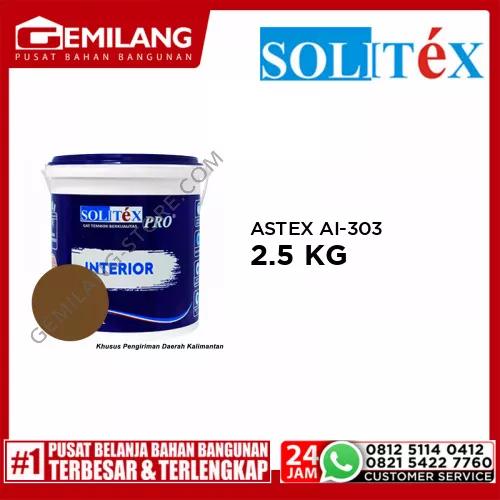 ASTEX DARK BROWN AI-303 2.5 KG