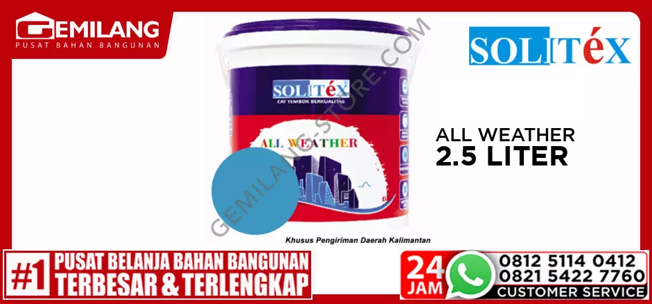 ASTEX ALL WEATHER EXT.2.5LTR BLUE SKY TAW 506