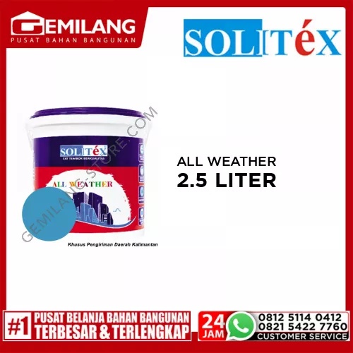 ASTEX ALL WEATHER EXT.2.5LTR BLUE SKY TAW 506