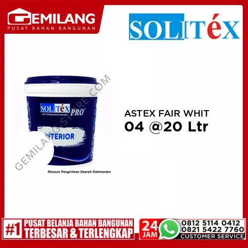 ASTEX FAIR WHITE AI-004 @20 Ltr