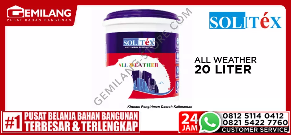 ASTEX ALL WEATHER EXT.20 LTR FAIR WHITE NAW.004