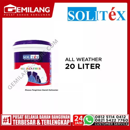 ASTEX ALL WEATHER EXT.20 LTR FAIR WHITE NAW.004
