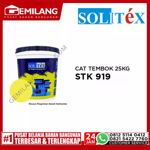 SOLITEX CAT TEMBOK 25KG CHENAFAH STK 919