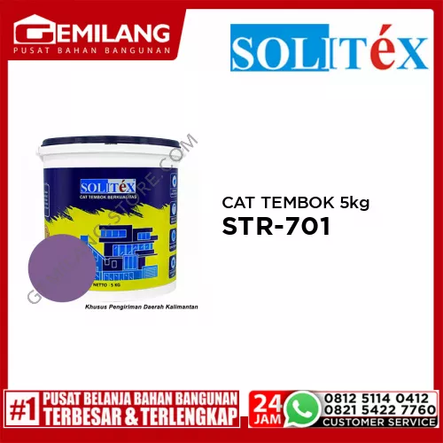 SOLITEX CAT TEMBOK 5kg HIJAU MICTAFAH STR-701