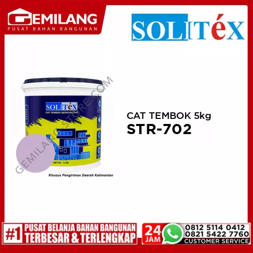 SOLITEX CAT TEMBOK 5kg HIJAU AMETHIS STR-702