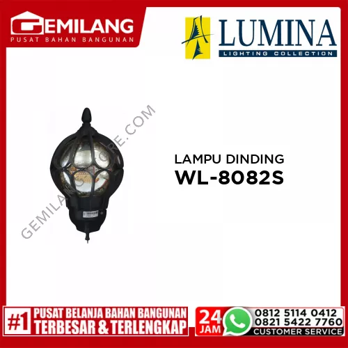 LAMPU DINDING WL-8082S BK