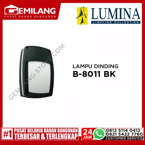 LAMPU DINDING B-8011 BK