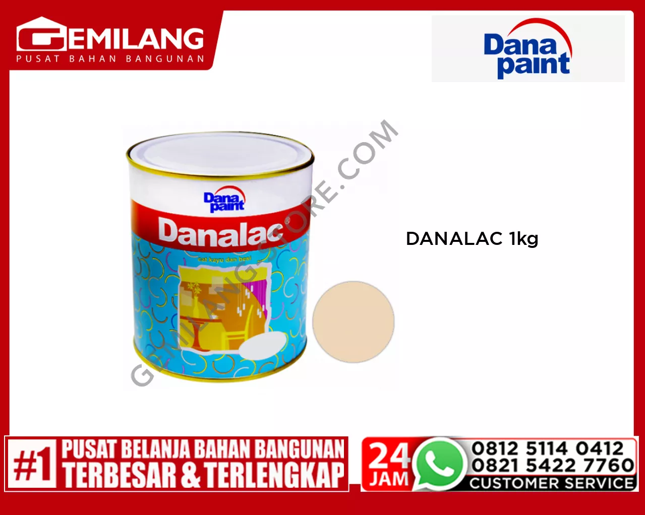 DANALAC GOLDEN CREAM 1kg