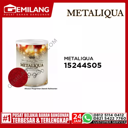 METALIQUA SPARKLING RED 1ltr (15244S05 )
