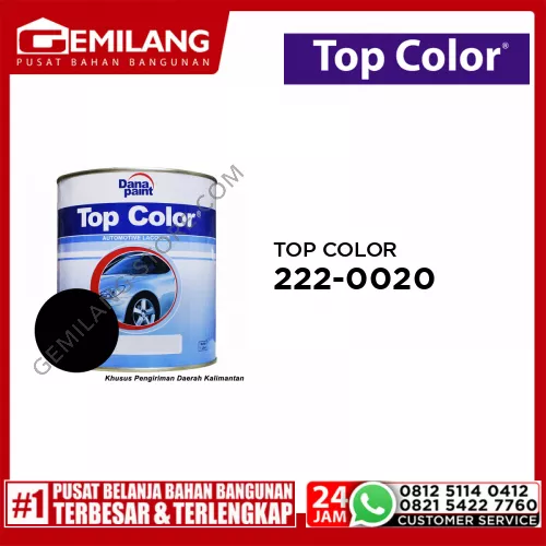 TOP COLOR BLACK  (222-0020)