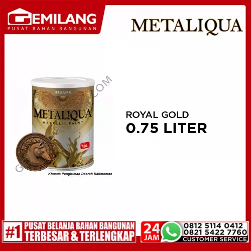 METALIQUA ROYAL GOLD 0.75ltr (1524402)