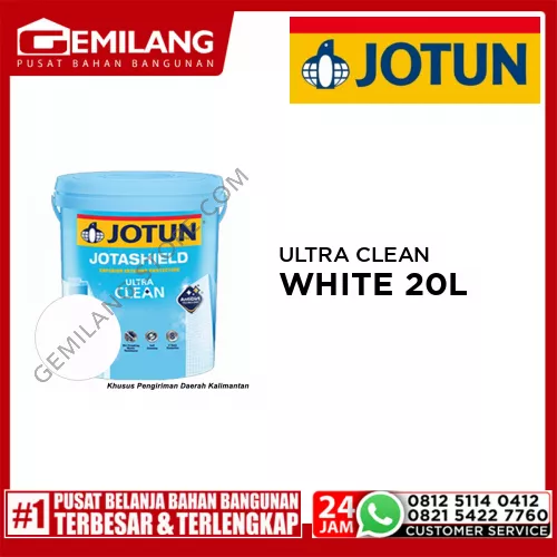 JOTUN JOTASHIELD ULTRA CLEAN WHITE 20ltr