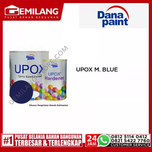 UPOX MEDIUM BLUE 0.9ltr