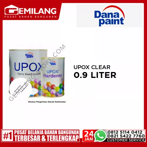 UPOX CLEAR 0.9ltr