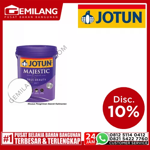 JOTUN MAJESTIC BEAUTY MATT NEW WHITE 20ltr
