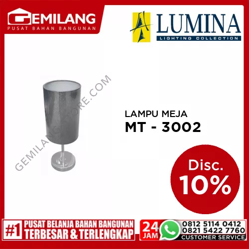 LAMPU MEJA MT - 3002 CH