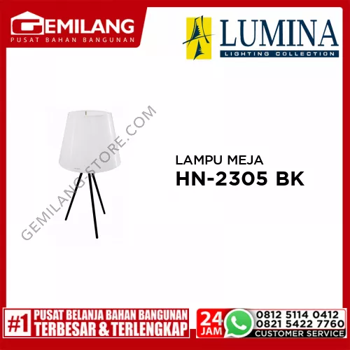 LAMPU MEJA HN-2305 BK