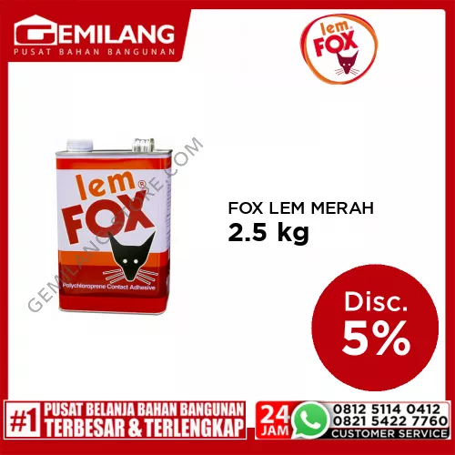FOX LEM MERAH 2.5kg