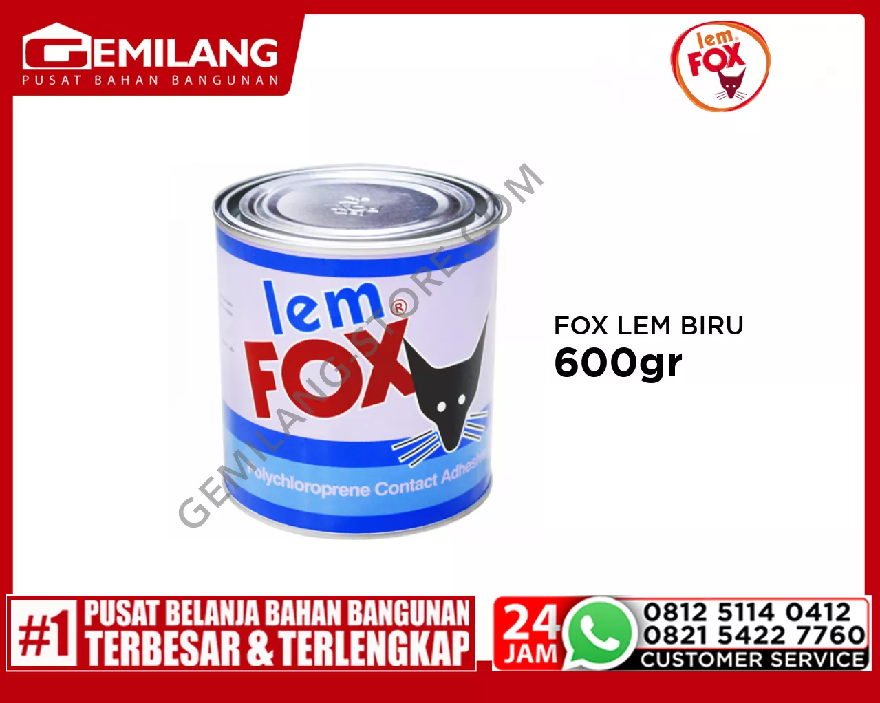 FOX LEM BIRU 600gr