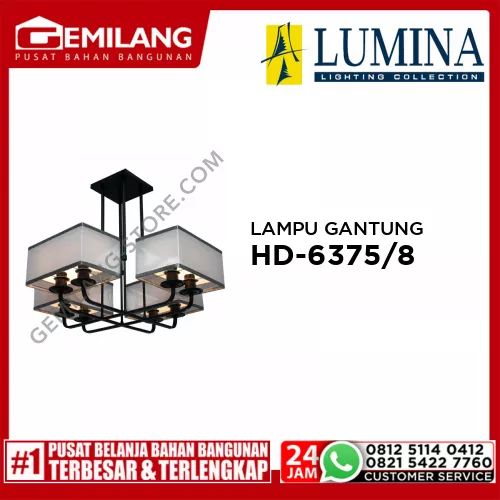 LAMPU GANTUNG HD-6375/8